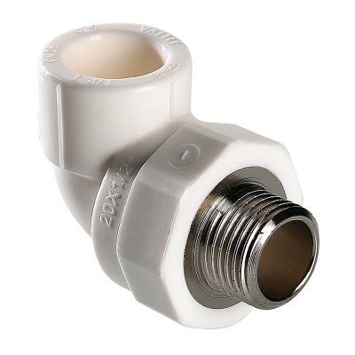 Угол комбинированный Ф25*3/4 ш. VALTEC (10/160) - фото 1